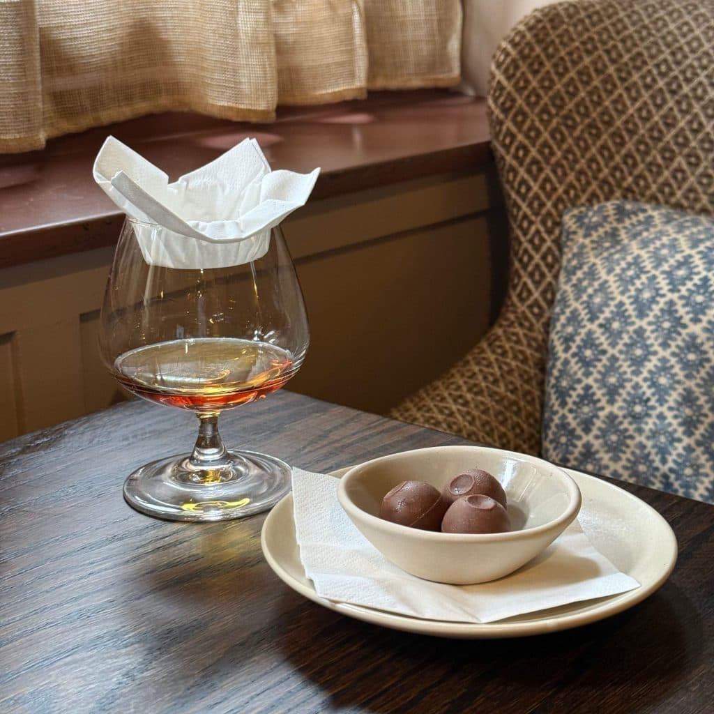 Cover Image for Compliment Truffles when you order Rémy Martin VSOP Cognac at The Black Horse